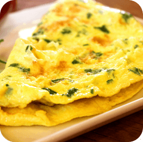 Bocadillo Tortilla francesa con atún